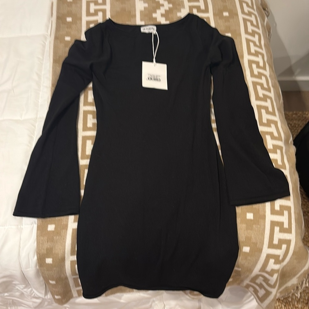 Black Runaway the Label Coda mini dress
Size XS
NWT